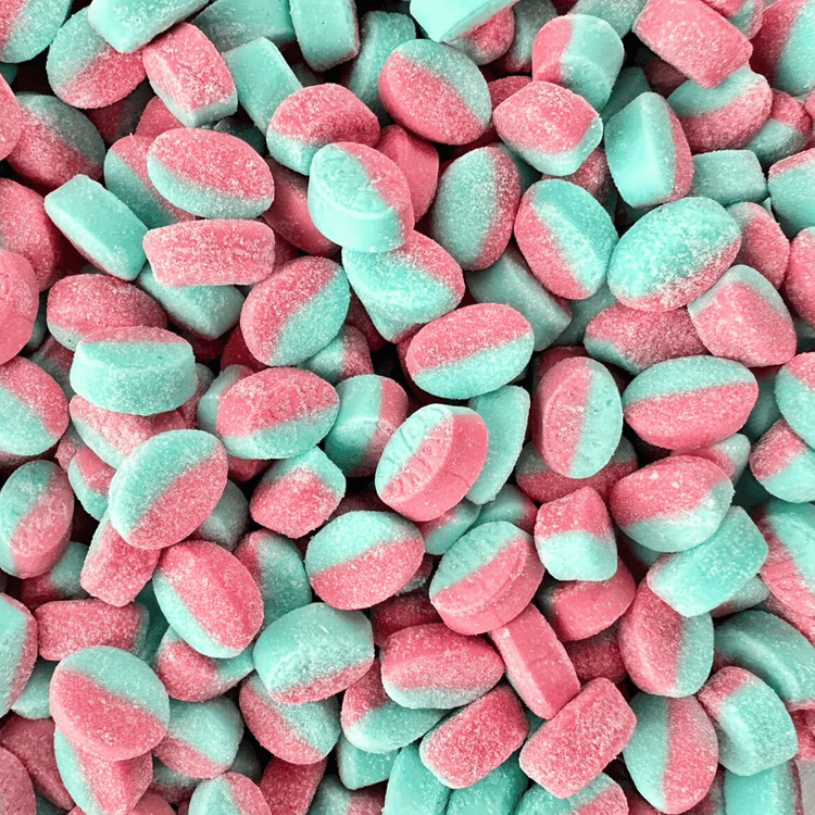 BUBS Sour Raspberry Blueberry Micro Ovals