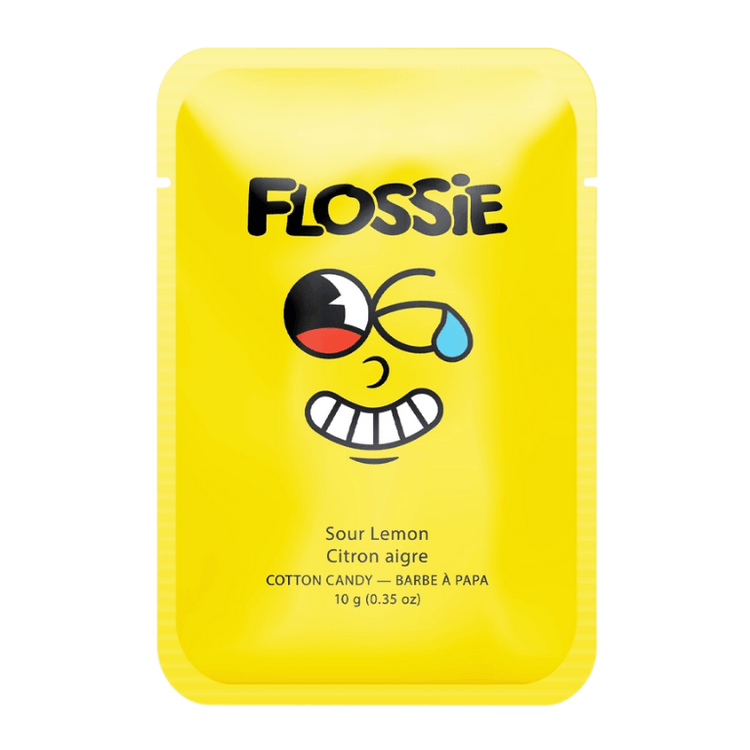 Flossie Sour Lemon Cotton Candy