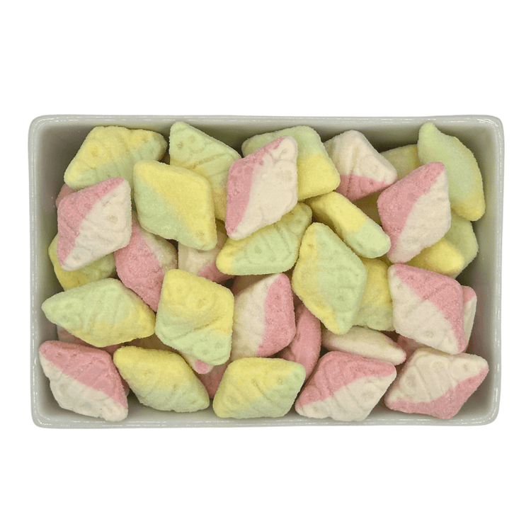 Freeze Dried Tutti Frutti & Strawberry Vanilla Mini Diamonds