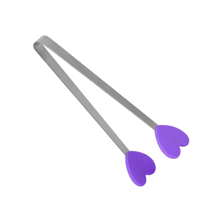 Rainbow Heart Tongs