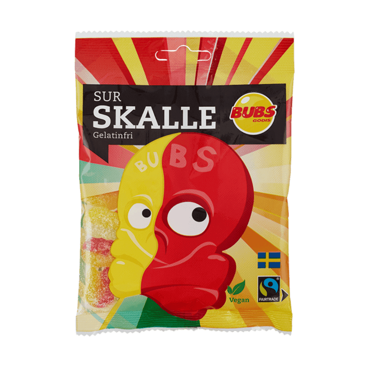 BUBS Sour Micro Skulls