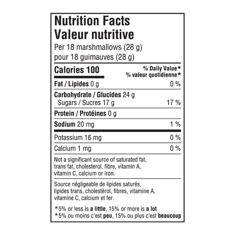 Freeze Dried Vanilla Mini Mallows