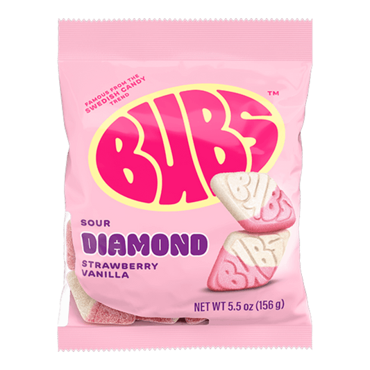 BUBS Sour Strawberry Vanilla Diamond