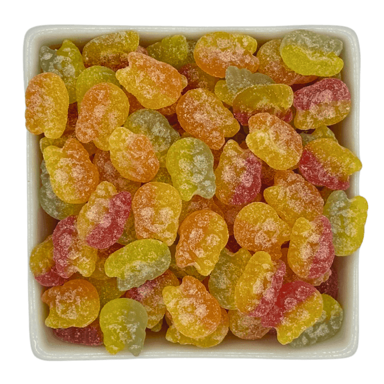 BUBS Sour Fruity Lemon Micro Skulls