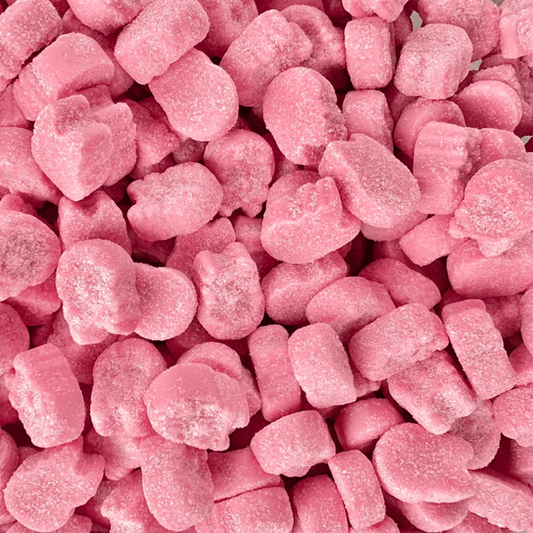 BUBS Sour Raspberry Micro Skulls
