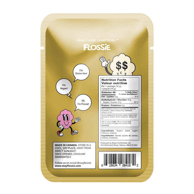 Flossie Champagne Cotton Candy