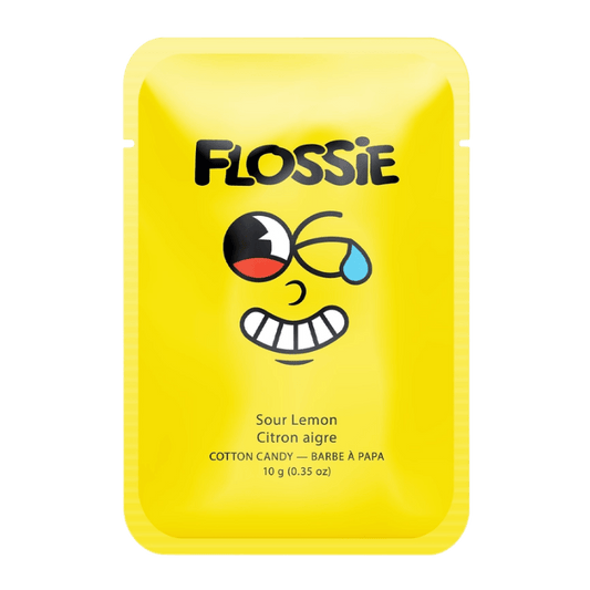 Flossie Sour Lemon Cotton Candy
