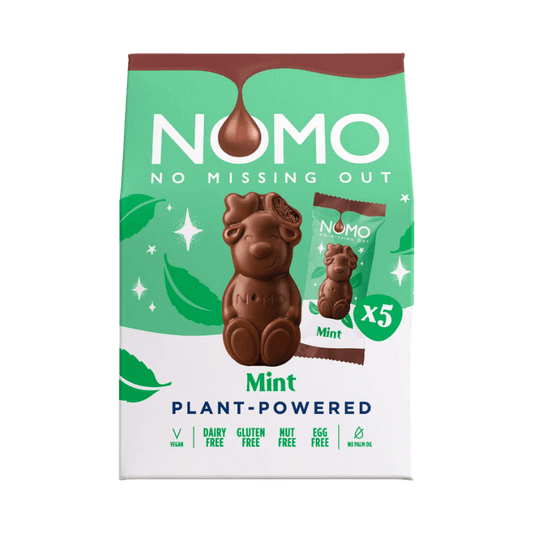 NOMO Chocolate Mini Mint Reindeers (5 Pack)