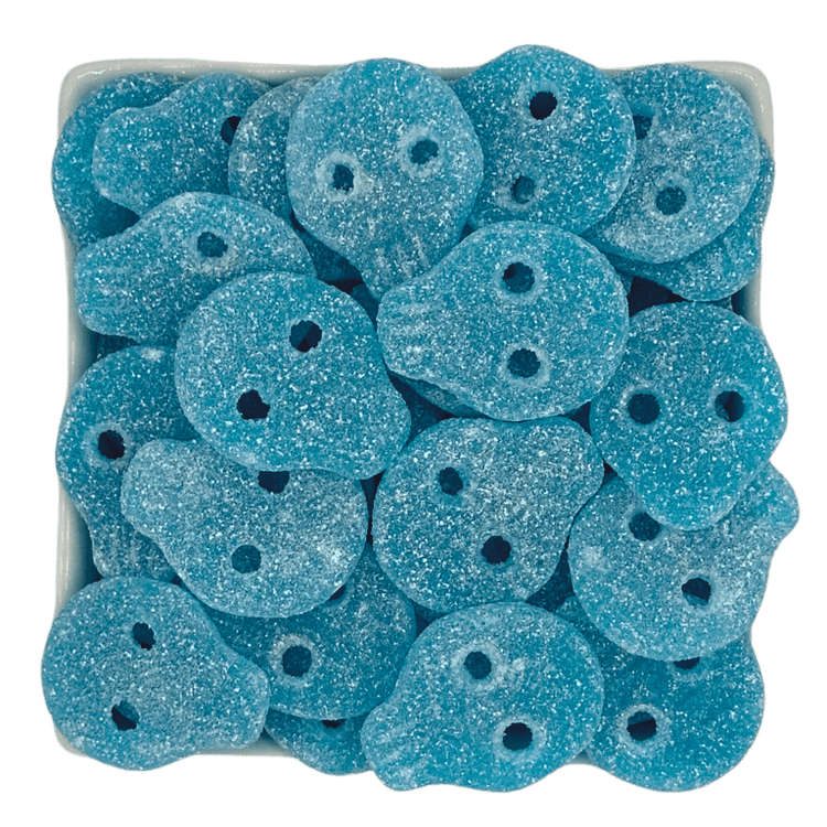 Sour Blueberry Skulls