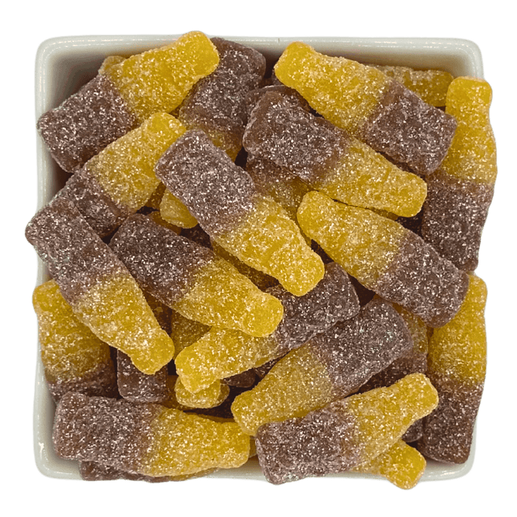 Sour Cola Mango Bottles