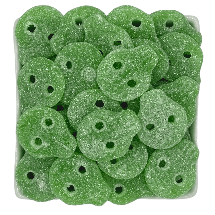 Sour Lime Skulls