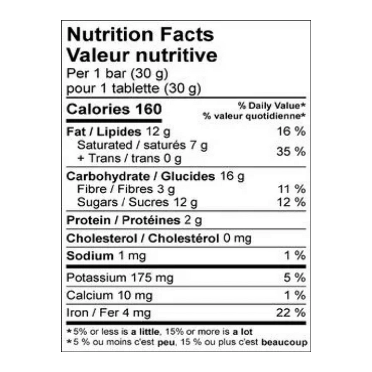 Vegan Dark Chocolate Heart